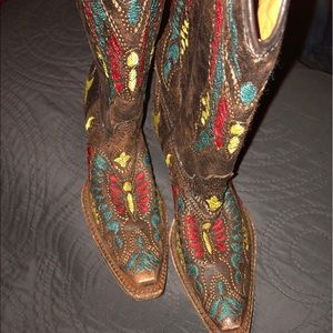 Corral butterfly boots